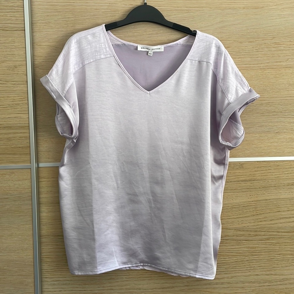 Melissa Nepton Darian satin tee